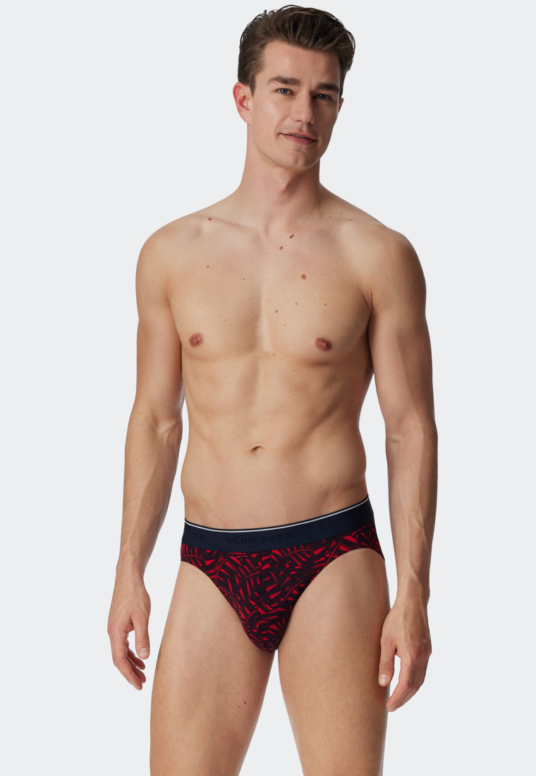 Schiesser Herren Rio Slip | Bequeme Unterhose Mit Muster | Aus Der Fashion Daywear Serie