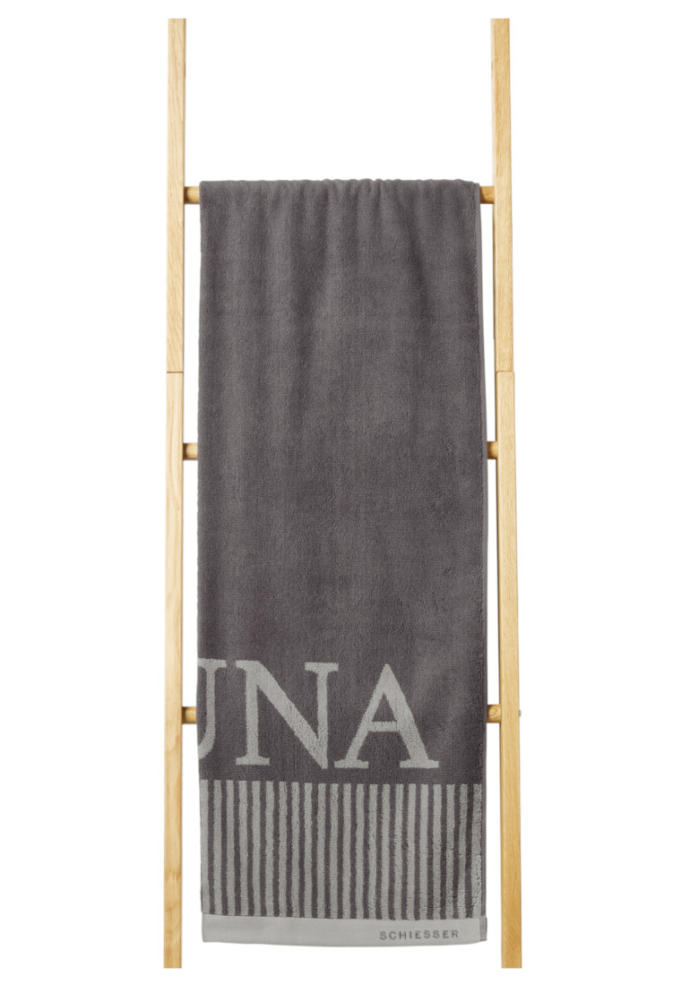 Saunahanddoek 75x200 antraciet - SCHIESSER Home