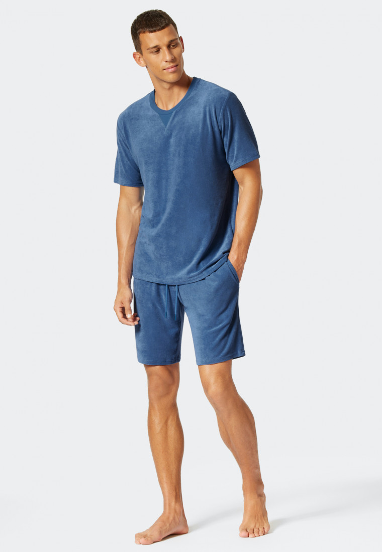 Pajamas short terry modal aquarium 