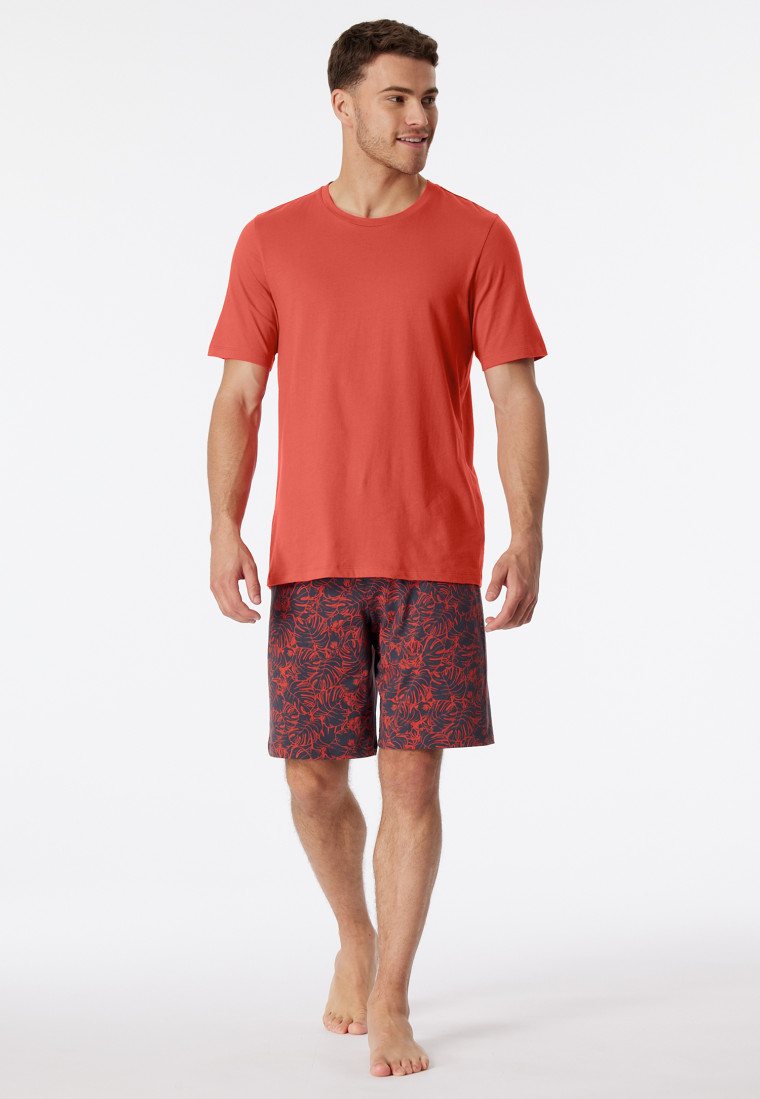 Shortama grapefruit gedessineerd Casual Essentials SCHIESSER