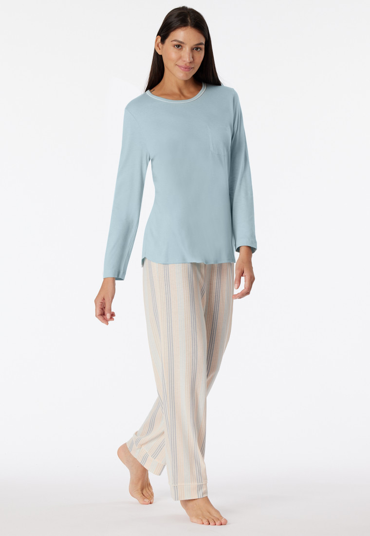 Pyjama long bluebird - Comfort Nightwear