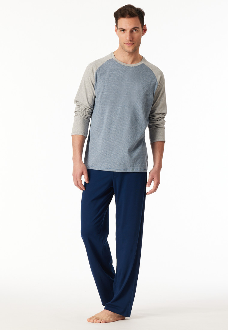 Pyjamas long dark blue - 95/5