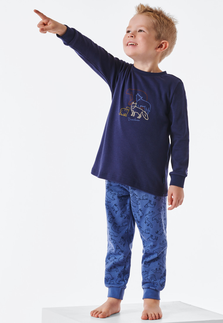 Pigiama Bambino In Flanella Scozzese - Rosso/Nero, Cotone E Poliestere, Confortevole Per Notte E Relax - Foto 10