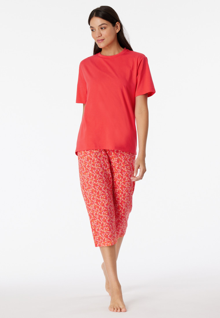 Shirt korte mouw rood - Mix+Relax