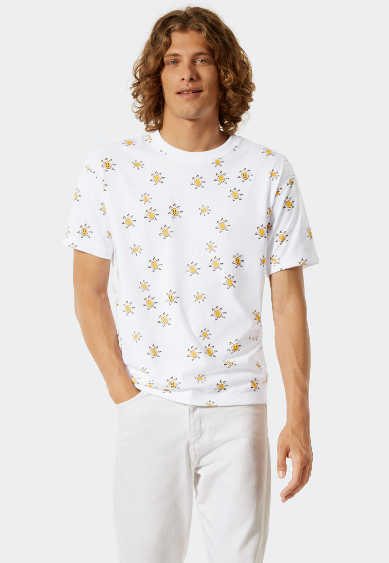 Shirt met korte mouwen wit - Art Edition by Noah Becker