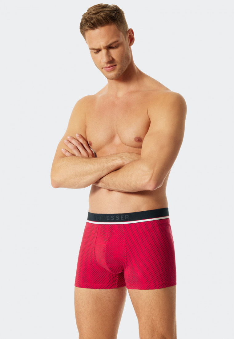 Boxer briefs 3-pack organic cotton blue 