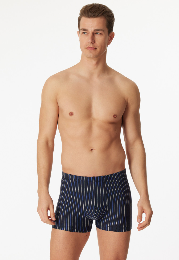 Boxer briefs 3-pack organic cotton solid/striped multicolored - 95/5