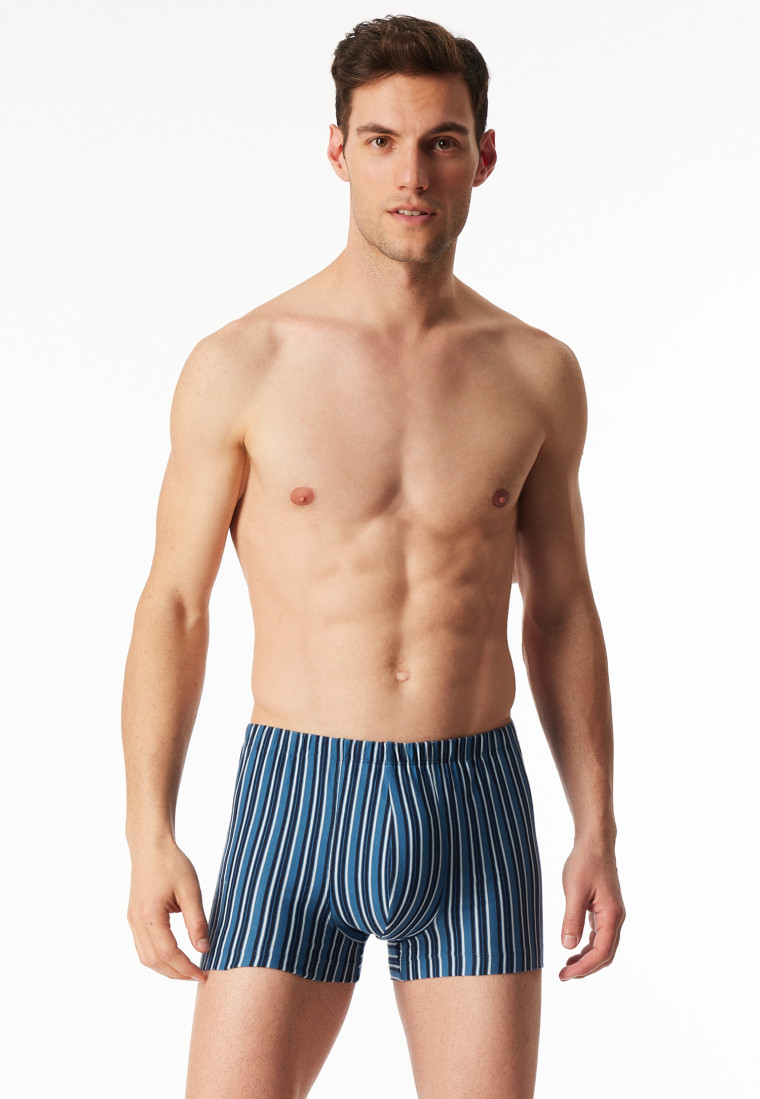 Shorts dunkelblau gestreift - 95/5