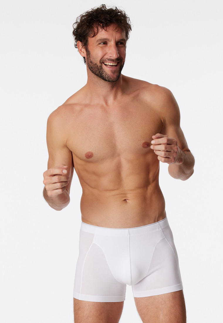 Boxer briefs organic white - 95/5 | SCHIESSER