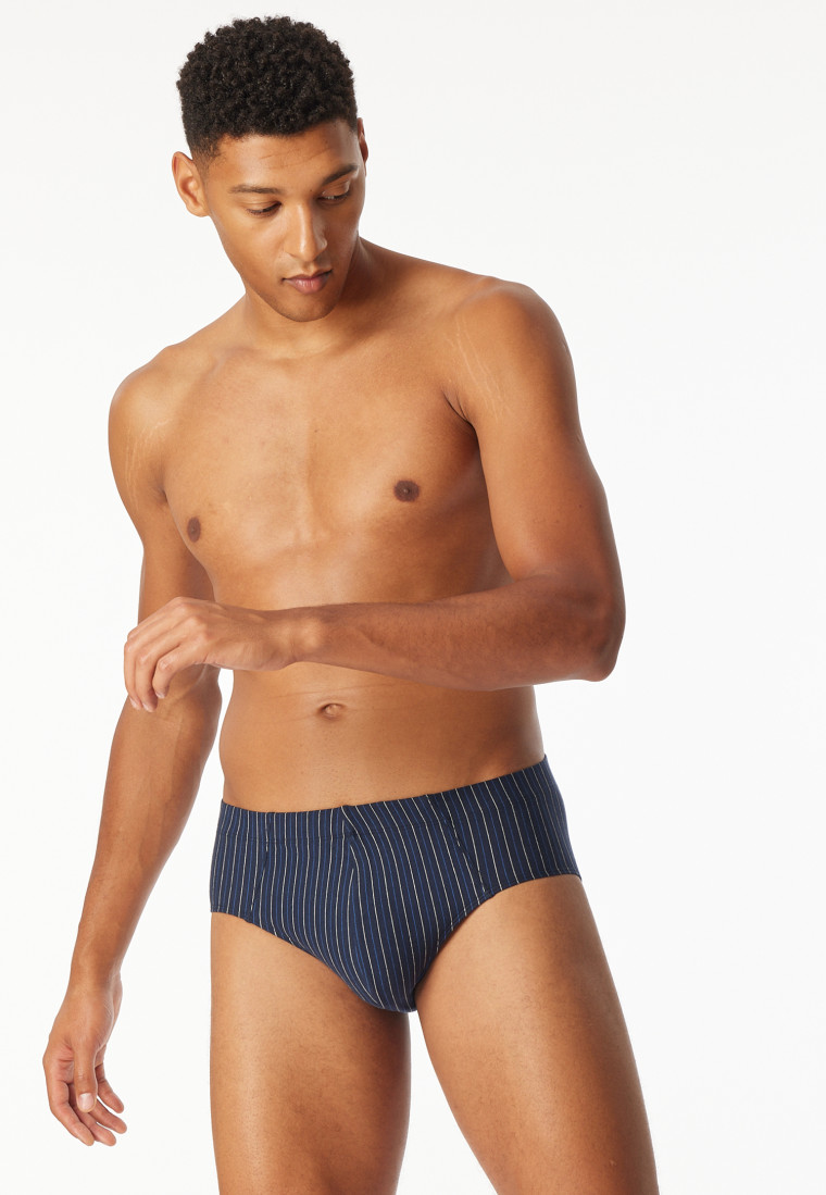 Supermini 3-pack Organic Cotton plain/ringed multi-colored - 95/5