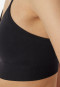 Bustier seamless removable pads black - Casual Seamless