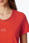 Sleepshirt kurzarm Print hellrot - Casual Essentials