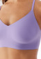Brassière en microfibre avec coussinets amovibles, violet tendre - Invisible Soft