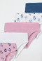 Slips 5er-Pack Organic Cotton Softbund Pandas Ringel mehrfarbig - 95/5