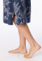 Long-Sleeve Nightshirt with Admiral Patterned Design - Comfort Essentials