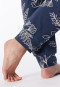 Pigiama lungo con polsini, fantasia ammiral - Comfort Essentials