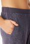 Pyjama long chauffant poignet indigo - Selected Premium Warming "
