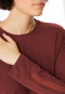 Shirt langarm burgund - Mix+Relax