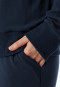 Sweatshirt Feinripp nachtblau - Mix+Relax