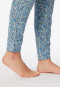 Hose lang Bündchen Blumen multicolor - Mix+Relax