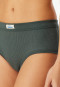 Culotte côtelé vert foncé - Revival Paula