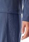 Schlafanzug lang jeansblau - Casual Nightwear