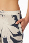 Pyjama long Pantalon 7/8 fleurs graphite - selected ! premium