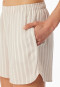 Pyjamas short woven fabric stripes gray-jaspe - selected! premium