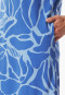 Nachthemd kurzarm Interlock hellblau - Modern Nightwear