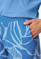 Schlafanzug lang Interlock hellblau - Modern Nightwear