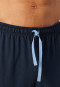 Schlafanzug lang Ringel pacific blue - Casual Nightwear