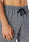 Schlafanzug kurz Knopfleiste Ringel hellrot - Casual Nightwear