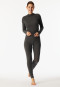 Dark grey mottled leggings - Premium Warming