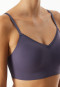 Bustier seamless herausnehmbare Pads Spitze indigo - Invisible Soft Lace