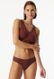 Rio-Slip seamless Spitze burgund - Invisible Soft Lace