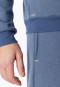 Sweatshirt Jacquard in faded denim - Mix+ Relax