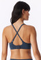 Soft BH mit Schale deep blue - Unique Cotton