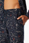 Pyjamas long flannel midnight blue print - X-Mas Family