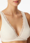 Soft-BH gemoldet ohne Bügel Spitze off-white - Unique Cotton