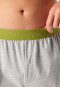 Short pyjamas striping grass green - 95/5