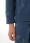 Schlafanzug lang Bündchen Skateboards deep blue - Nightwear