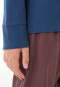 Schlafanzug lang Bündchen pacific blue - Nightwear