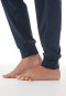 Lange pyjama met manchetten, grijs gemêleerd - Nightwear