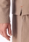 Long-Sleeve Pique Shirt, Warm, Nougat - Mix+ Relax