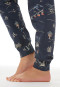 Lange pyjama met manchetten, multicolor - Family