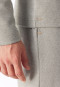 Shirt met lange mouwen, fijnrib, jacquard, rits, bright taupe - Mix+ Relax