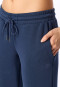 Doubleface manchetten joggingbroek admiraal - Mix+ Relax