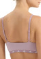 Bustier with removable pads Purple - ADIDAS