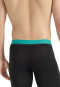 Boxer aderenti lungo 3-pack Nero/Petrolio - ADIDAS