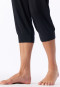 3/4-broek zwart - Mix+ Relax